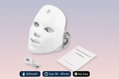 NEOLYA LED Facial Mask in use